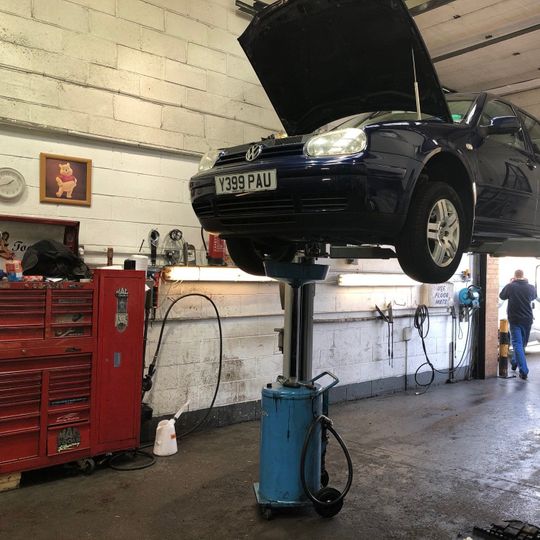 Car Being Serviced - Paice Motors
