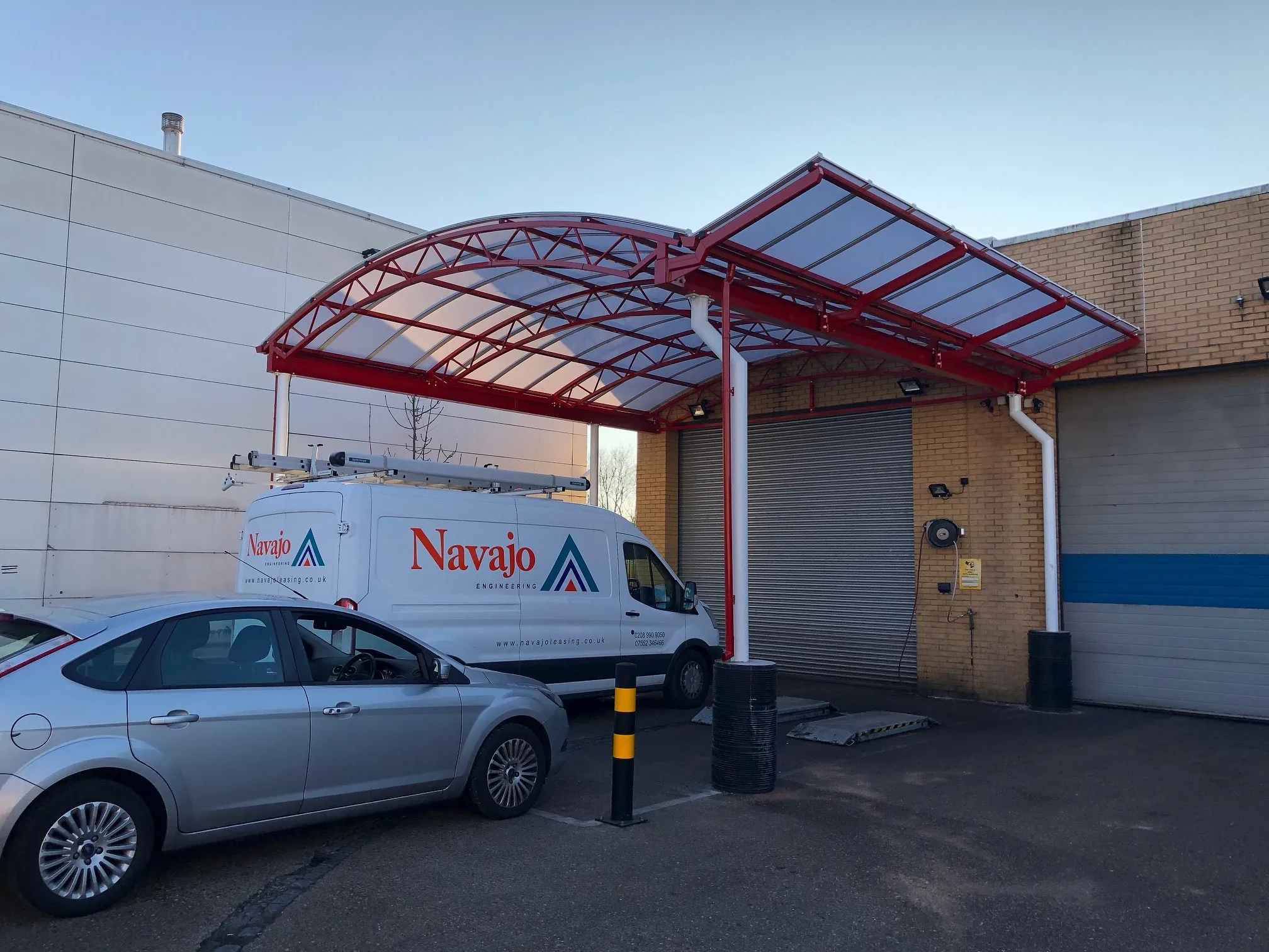 Pace Motors being serviced